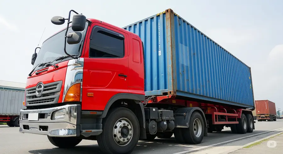 sewa trailer kontainer Jakarta ABSLogistic